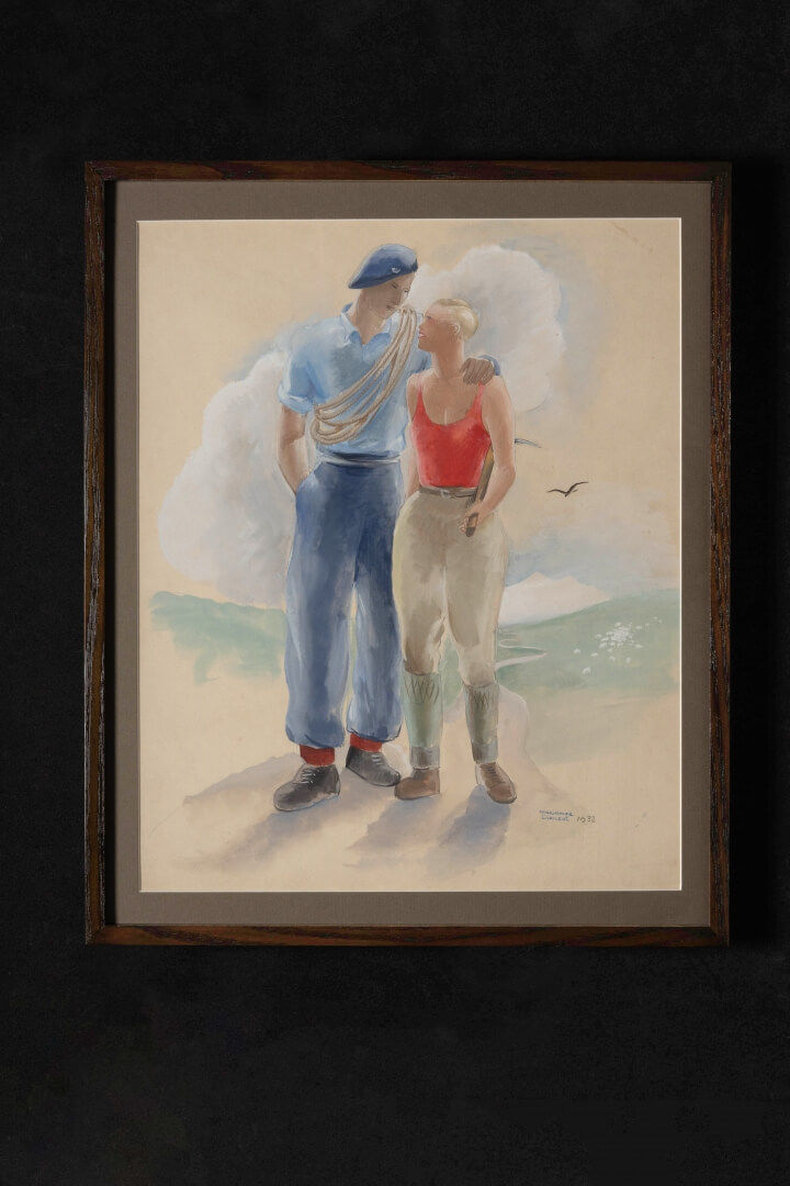 La promenade (gouache)